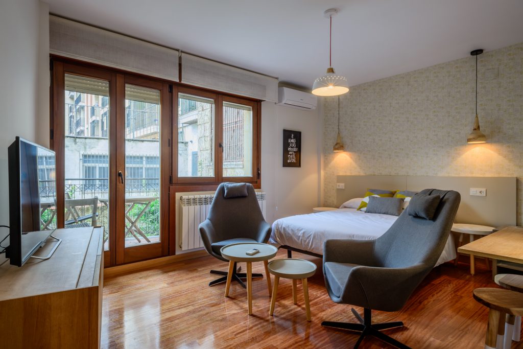 reportaje de fotografía de arquitectura e interiores para apartamento turístico