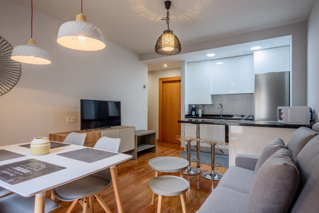 reportaje de fotografía de arquitectura e interiores para apartamento turístico