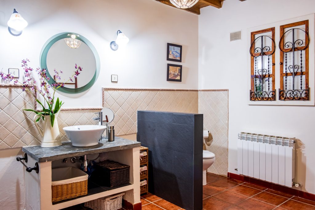 Baño completo de Casa Rural Obdulia