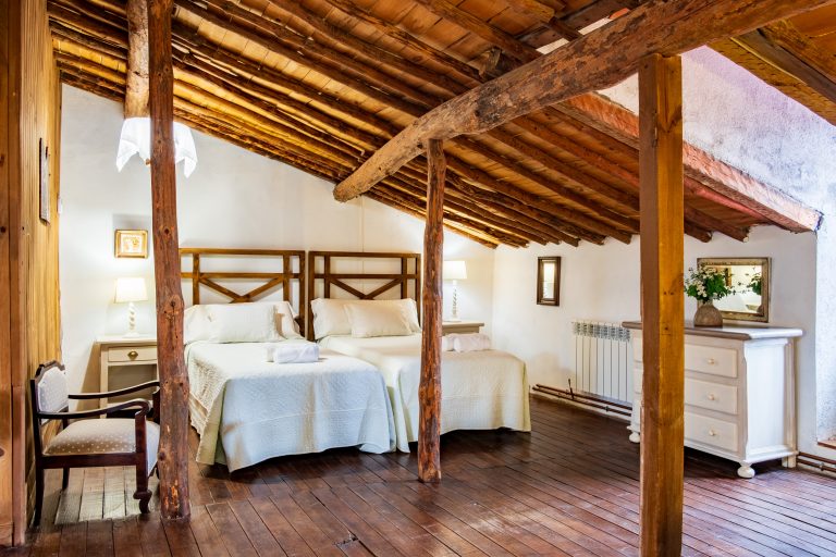 Habitación doble de Casa Rural Obdulia.